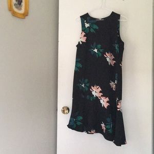 Who what wear floral asymmetrical dress